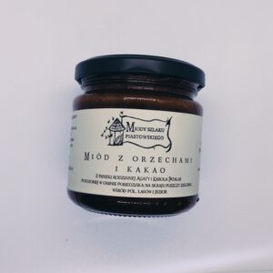 Miód z orzechami laskowymi i kakao