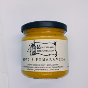 Miód z liofilizowaną pomarańczą